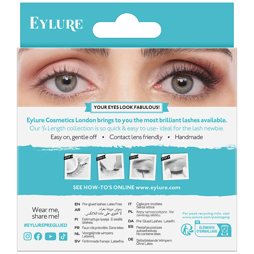 ength Lashes 003 (Back of Packaging)