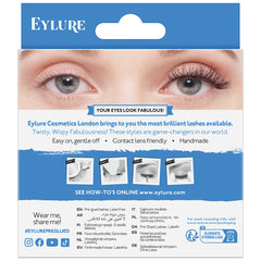 Eylure Pre-Glued Texture Lashes 177 (Back of Packaging)