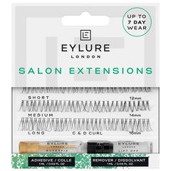 Eylure Salon Extensions Individual Lashes C & D Curl