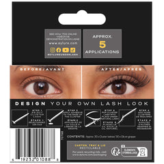 Eylure Underlash Cluster Lashes - Volume (Back of Packaging)