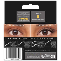 Eylure Underlash Cluster Lashes - Wispy (Back of Packaging)