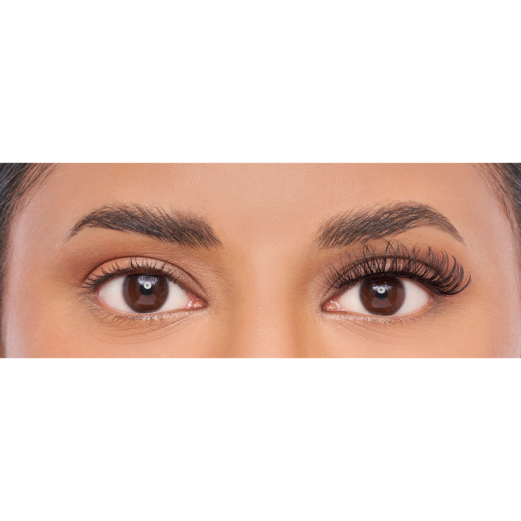 Eylure Underlash Pre-Glued Cluster Lashes - Extreme Salon Curl (Model Shot)