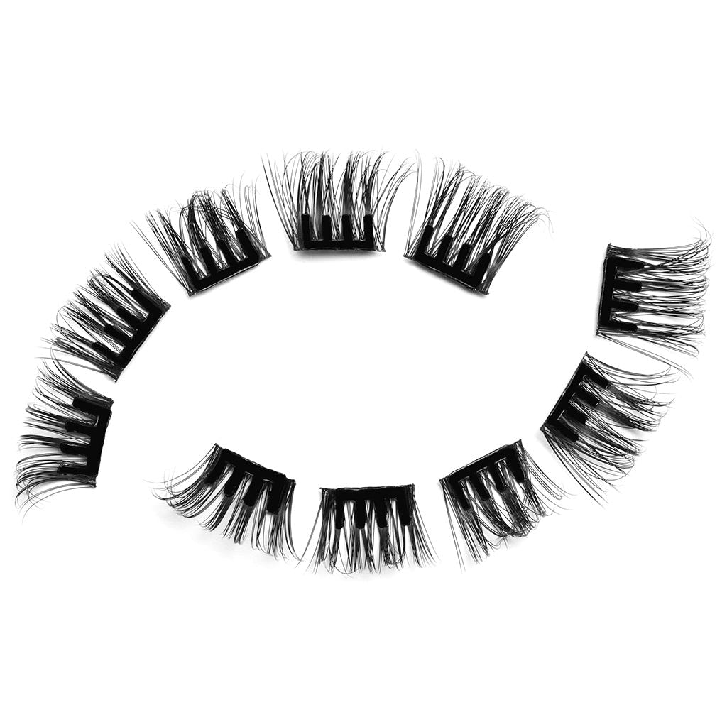 Eylure Underlash Pre-Glued Cluster Lashes - Extreme Salon Curl (Lash Scan)