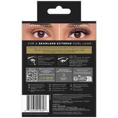 Eylure Underlash Pre-Glued Salon Curl Clusters - Extreme (Back of Packaging)