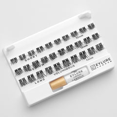 Eylure Volume & Curl Cluster Lashes - Voluminous (Tray Shot)