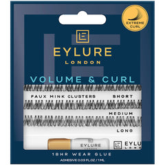 Eylure Volume & Curl Faux Mink Cluster Lashes