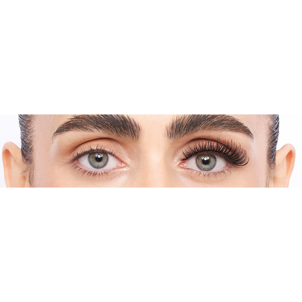 Eylure Volume & Curl Lashes - 124 (Model Shot)