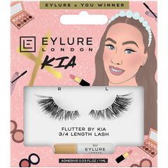 Eylure X Kia 3/4 Length Lashes - Flutter By Kia