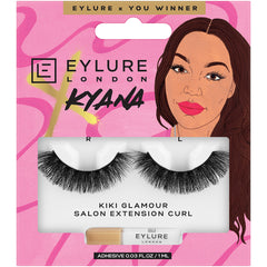 Eylure X Kyana Salon Extension Curl Lashes - Kiki Glamour