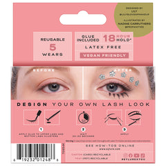 Eylure X Lily Lashes - Dolly Daydream (Back of Packaging)