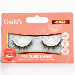 Gudo's by Pinky Goat Pre-Glued Lashes - Afraa