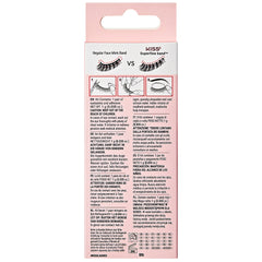 Kiss Bare Collection Lashes - 04 (Back of Packaging)