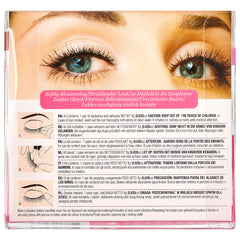 Kiss Blooming Lash - Peony (Back of Packaging)