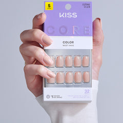 Kiss Core Colour False Nails - Aesthetic (Model Shot 3)
