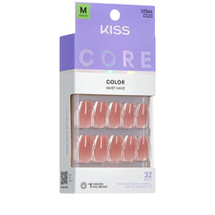 Kiss Core Colour False Nails - Jubilation (Angled Shot 1)