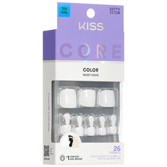Kiss Core Colour False Nails Toe Nails - Toe-tally Yours (Angled Shot 1)