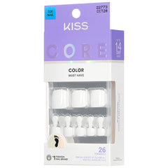 Kiss Core Colour False Nails Toe Nails - Toe-tally Yours (Angled Shot 2)