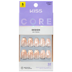 Kiss Core Design False Nails - Cheers
