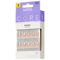 Kiss Core Design False Nails - Uptown (Angled Shot 2)