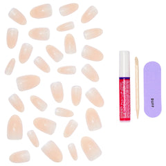 Kiss Core French False Nails - Burble (Components)