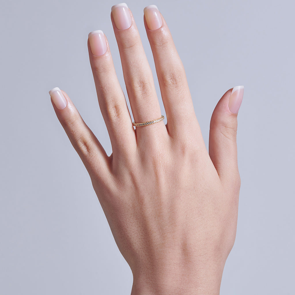 Kiss Core French False Nails - My Darling (Model Shot 1)