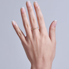 Kiss Core French False Nails - My Darling (Model Shot 1)