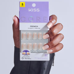Kiss Core French False Nails - My Darling (Model Shot 3)
