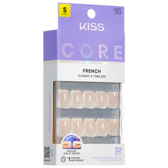 Kiss Core French False Nails - My Darling (Angled Shot 1)