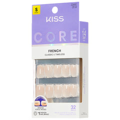 Kiss Core French False Nails - My Darling (Angled Shot 2)