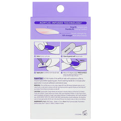 Kiss Core French False Nails - My Darling (Back)