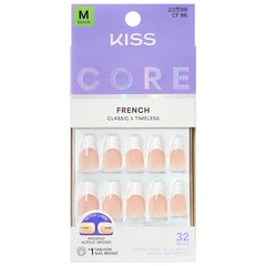 Kiss Core French False Nails - Reunion