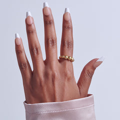 Kiss Core French False Nails - Reunion (Model Shot 1)