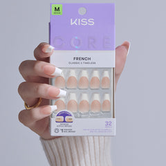 Kiss Core French False Nails - Reunion (Model Shot 3)