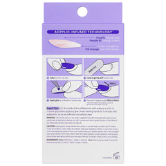 Kiss Core French False Nails - Reunion (Back)