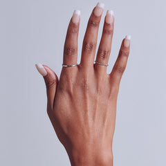 Kiss Core French False Nails - Scenario (Model Shot 2)