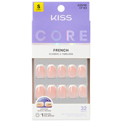 Kiss Core French False Nails - Snapshot