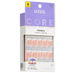 Kiss Core French False Nails - Snapshot (Angled Shot 1)