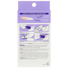 Kiss Core French False Nails Toe Nails - Two of a Kind (Back)