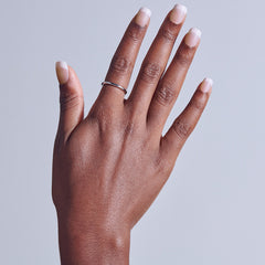 Kiss Core French False Nails - Your Moment (Model Shot 1)