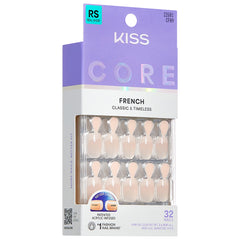 Kiss Core French False Nails - Your Moment (Angled Shot 1)