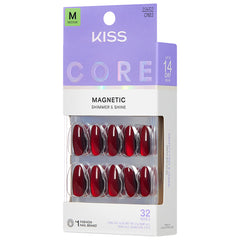 Kiss Core Magnetic False Nails - Apple Blossom (Angled Shot 2)