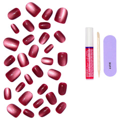 Kiss Core Magnetic False Nails - Flaming (Components)