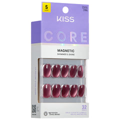 Kiss Core Magnetic False Nails - Flaming (Angled Shot 1)
