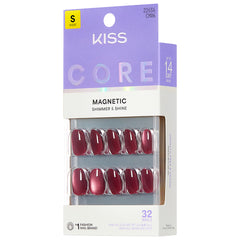 Kiss Core Magnetic False Nails - Flaming (Angled Shot 2)