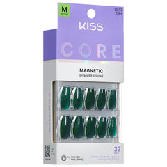 Kiss Core Magnetic False Nails - Shimmering (Angled Shot 1)