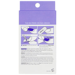 Kiss Core Magnetic False Nails - Twinkling Stars (Back)