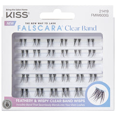 Kiss Falscara - Feathery & Wispy Clear Band Wisps (30 Pack)