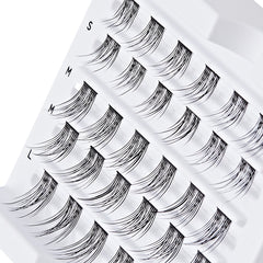 Kiss Falscara - Lengthening Wisps Multipack (30 Pack) - Angled Tray Shot