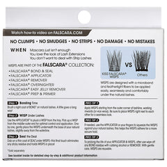 Kiss Falscara - Lengthening Wisps Multipack (30 Pack) - Back of Packaging