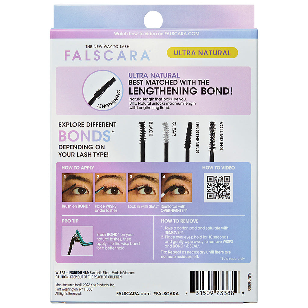 Kiss Falscara Mega Multipack - Ultra Natural (Back)